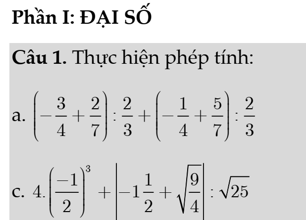 Ôn Tập Hè 7 Lên 8 - Môn Toán – Mới Nhất