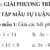 TOÁN 9- MỚI- Kết Nối Tri Thức- Chủ đề 6: BẤT PHƯƠNG TRÌNH BẬC NHẤT MỘT ẨN