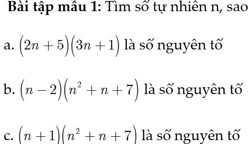 BỒI DƯỠNG HỌC SINH GIỎI TOÁN 8- MỚI - Chuyên đề 13: SỐ NGUYÊN TỐ