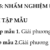 BỒI DƯỠNG HỌC SINH GIỎI TOÁN 8- MỚI-Chuyên đề 9:  GIẢI PHƯƠNG TRÌNH- tiếp theo