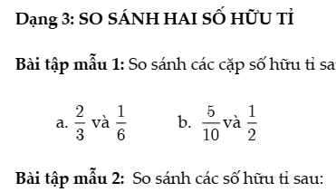 BÀI TẬP LUYỆN TẬP TOÁN 7 – THEO TỪNG BÀI- MỚI- Chương I: SỐ HỮU TỈ-phần 2