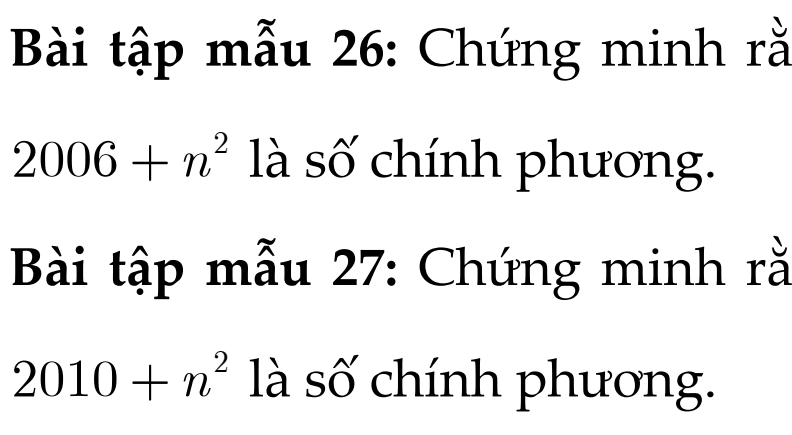 BỒI DƯỠNG HỌC SINH GIỎI TOÁN 6- MỚI - PHẦN X: SỐ CHÍNH PHƯƠNG- phần 2