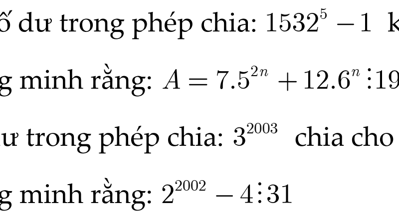 BỒI DƯỠNG HỌC SINH GIỎI TOÁN 7 – MỚI - Chuyên đề 8: CHỨNG MINH CHIA HẾT