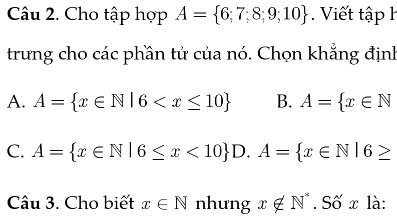 Đề Cương Ôn Tập Giữa Học Kì 1- Năm Học 2025-2026- Toán 6- Kết Nối Tri Thức – Bộ 1