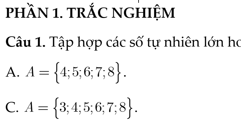 Đề Cương Ôn Tập Giữa Học Kì 1- Năm Học 2025-2026- Toán 6- Chân Trời Sáng Tạo – Bộ 1
