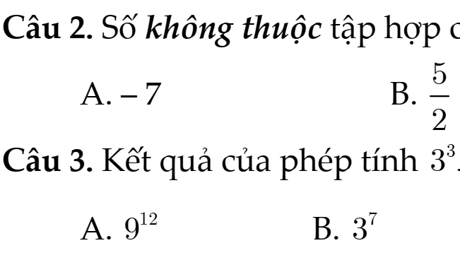 Đề Kiểm Tra Giữa Học Kì 1- Toán 7- Kết Nối Tri Thức  – Trắc Nghiệm Tự Luận- Đề Số 1