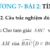 TOÁN 8- BỘ TRẮC NGHIỆM TỪNG BÀI CẤU TRÚC MỚI- ĐÚNG SAI- TRẢ LỜI NGẮN- CHƯƠNG 7- BÀI 3: TÍNH CHẤT TIA PHÂN GIÁC CỦA TAM GIÁC