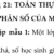 BỒI DƯỠNG HỌC SINH GIỎI TOÁN 6- MỚI – Chuyên đề: PHÂN SỐ LŨY THỪA – Dạng 21: TOÁN THỰC TẾ VẬN DỤNG DẠNG TOÁN TÌM GIÁ TRỊ PHÂN SỐ CỦA MỘT SỐ CHO TRƯỚC
