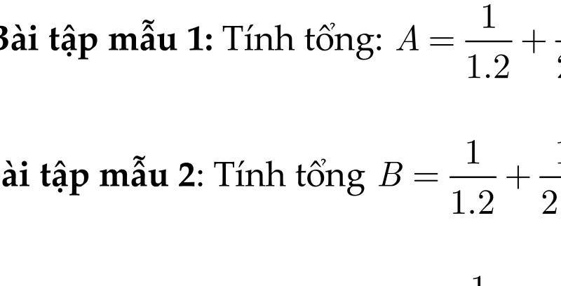 BỒI DƯỠNG HỌC SINH GIỎI TOÁN 6- MỚI - TÍNH TỔNG PHÂN SỐ LŨY THỪA