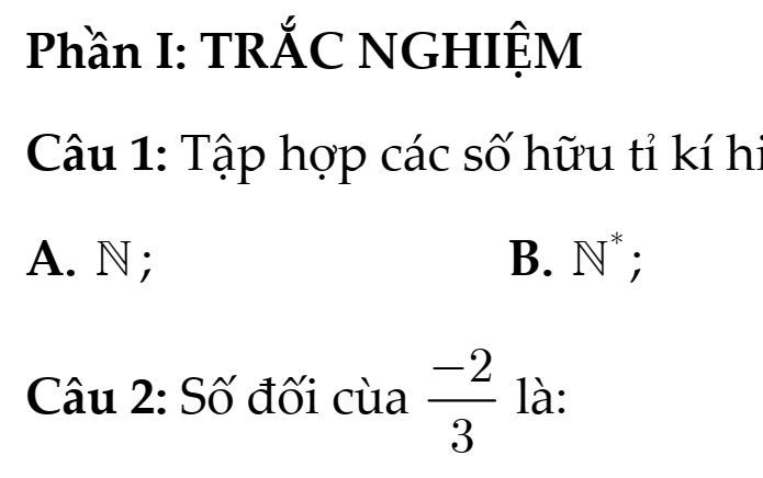 Bộ Tài Liệu Ôn Tập Hè Năm Học 2026-2027 Lớp 6 Lên Lớp 7- Tháng 3