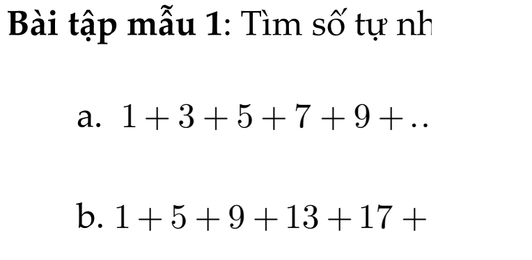 Bồi Dưỡng Học Sinh Giỏi Toán 7- Mới Nhất- Chuyên đề 2: Tìm X- Dạng 5: SỬ DỤNG CÔNG THỨC TÍNH TỔNG