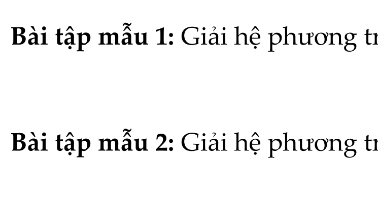 Bồi Dưỡng Học Sinh Giỏi Toán 9- Mới Nhất- Chuyên đề 1: HỆ HAI PHƯƠNG TRÌNH HAI ẨN- Dạng 2