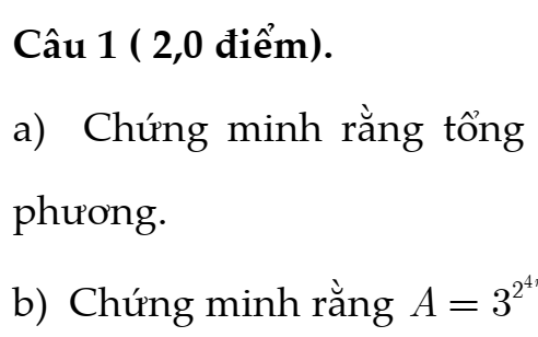 Đề thi Học Sinh Giỏi toán 9- 25-26- Kết Nối Tri Thức(Bộ thống nhất)- ĐỀ SỐ 1