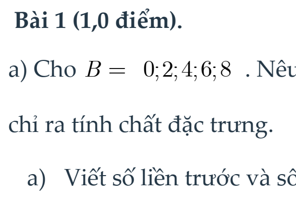 Đề Kiểm Tra Giữa Kỳ 1- Toán 6- Cấu Trúc Tự Luận 100%- Có Ma Trận Và Bảng Đặc Tả- Bộ Thống Nhất- Đề Số 2