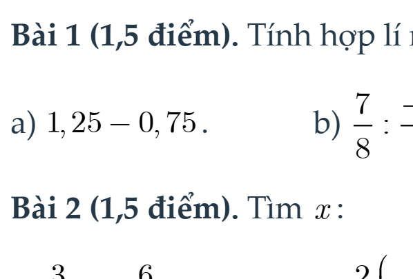 Đề Kiểm Tra Giữa Kỳ 1- Toán 7- Cấu Trúc Tự Luận 100%- Có Ma Trận Và Bảng Đặc Tả- Bộ Thống Nhất- Đề Số 2