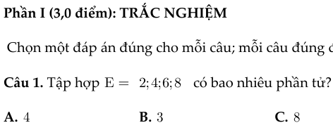ĐỀ KIỂM TRA GIỮA HỌC KÌ I TOÁN 6 - CẤU TRÚC 30% TRẮC NGHIỆM, 70% TỰ LUẬN - CÓ ĐÁP ÁN VÀ LỜI GIẢI CHI TIẾT - BỘ THỐNG NHẤT - ĐỀ SỐ 6 - NĂM HỌC 2026–2027